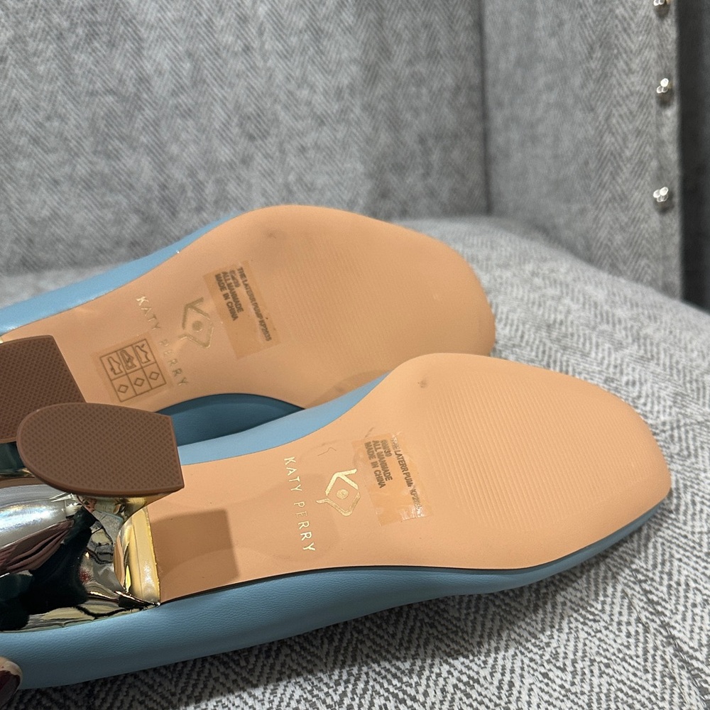 Katy Perry The Laterr Pump light Blue Shoes Size 8 NWOT - Picture 7 of 8
